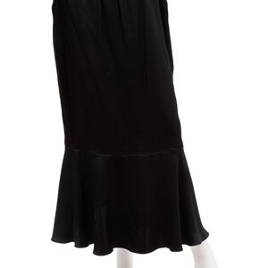 CHANEL Black Midi Skirt